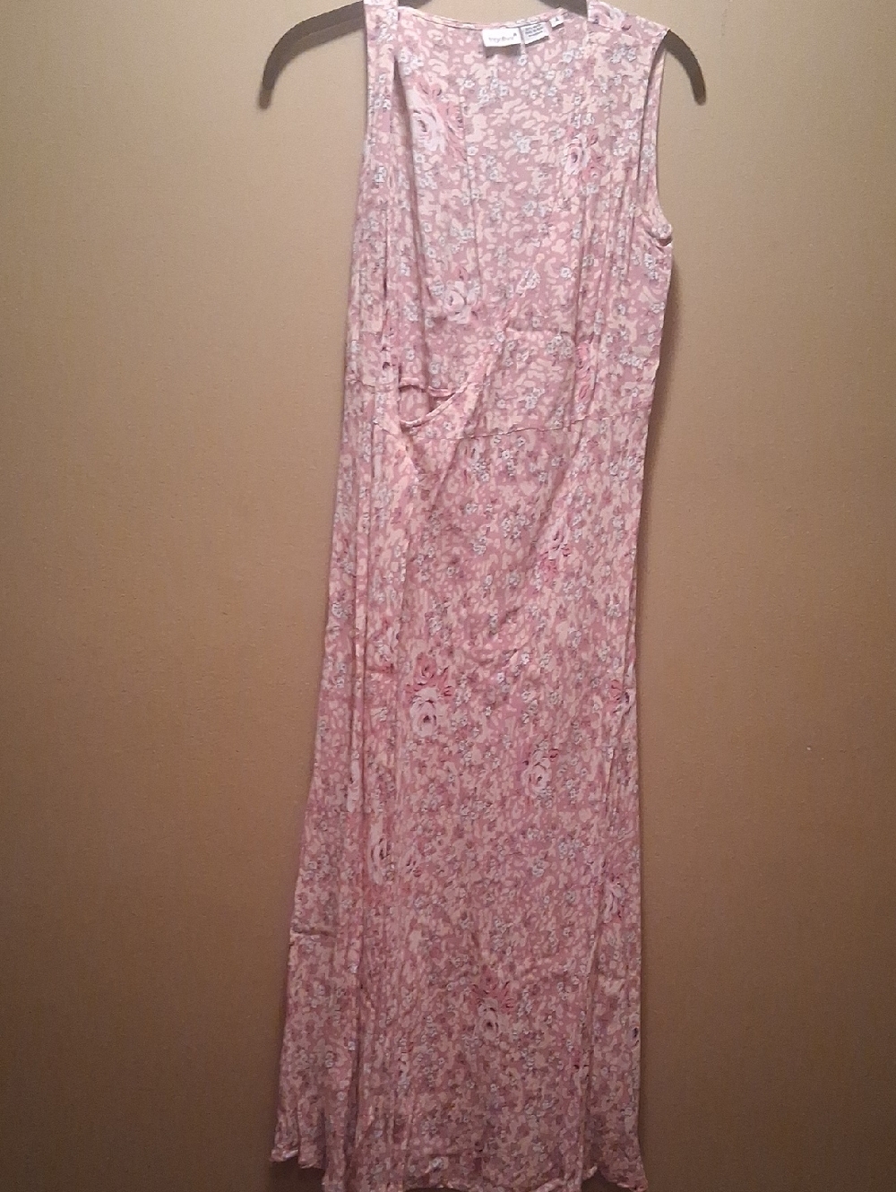 Together Pink Floral Wrap Around Dress Size 4